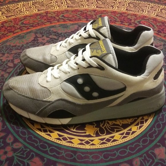 Saucony Other - vintage Saucony Shadow 6000 black white grey